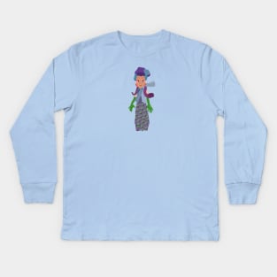 Sour Grapes Kids Long Sleeve T-Shirt